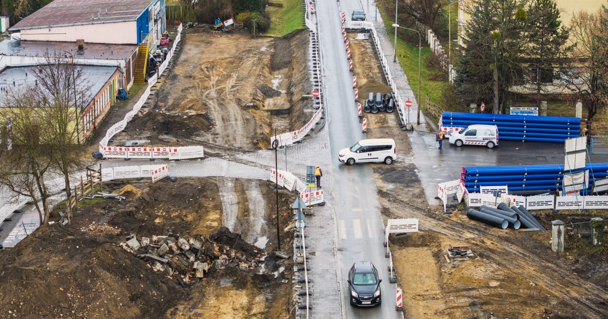 Tramwaj na Swojczyce. Robota wre. Zobacz, jak wygląda plac budowy