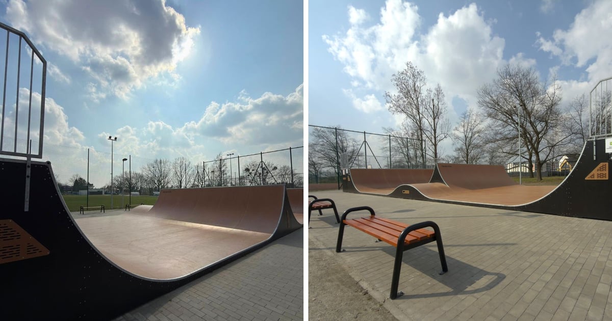 Rampa skateboardowa przy ul. Kominiarskiej jest już gotowa