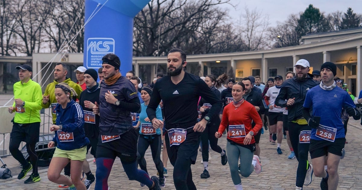 Sprawdzian przed Tarczyński Nocnym Wrocław Półmaratonem