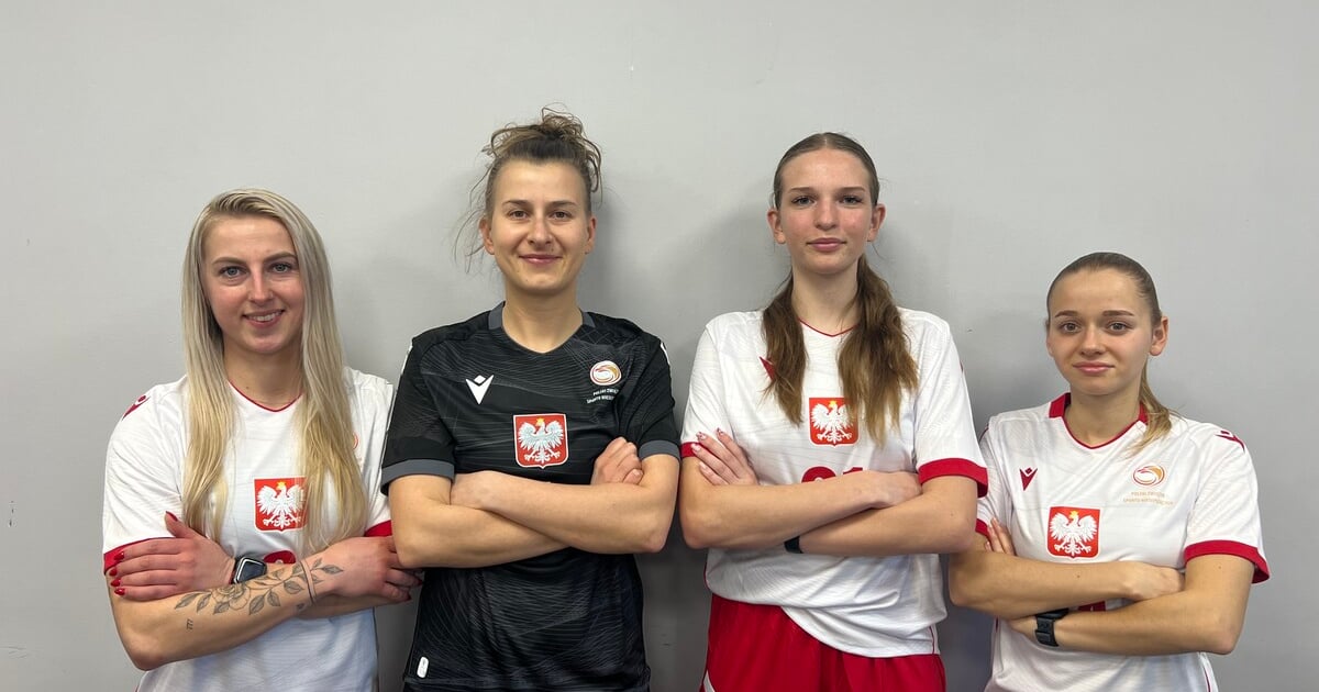 Mamy srebro w futsalu. W kadrze cztery wrocławianki