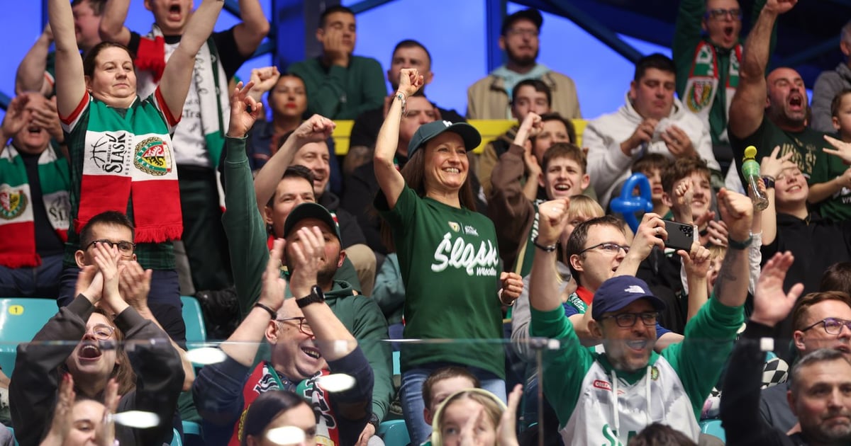 WKS Śląsk Wrocław pokonał wicemistrzów Polski | ZDJĘCIA Z MECZU