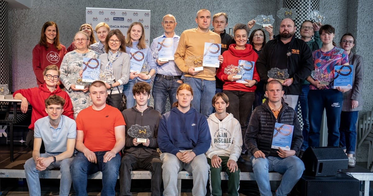 Wrocławscy rowerzyści na podium! 8. edycja kampanii „W Kółko Kręcę”