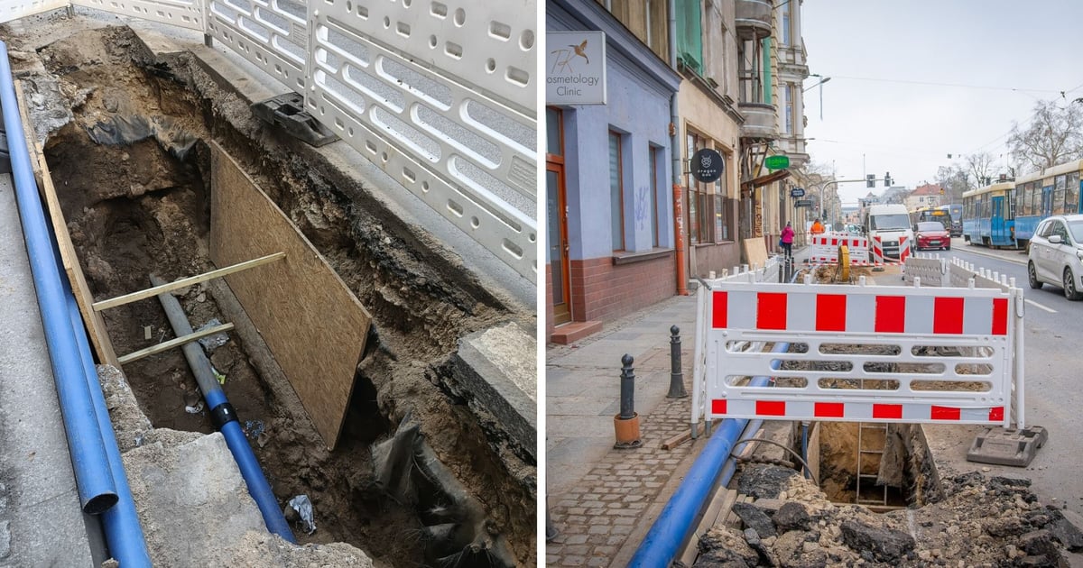 MPWiK modernizuje wodociąg przy skrzyżowaniu Kamiennej i Ślężnej