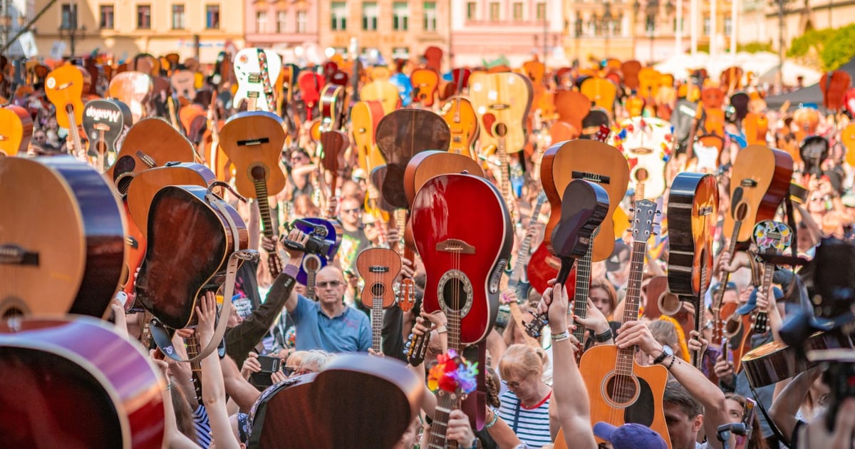 Gitarowy Rekord Świata 2026 we Wrocławiu. Wielkie święto w Rynku | RELACJA LIVE