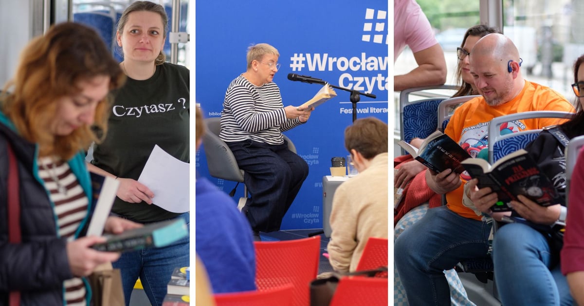 #WrocławCzyta - spotkania z pisarzami, poetycki slam i literackie spacery