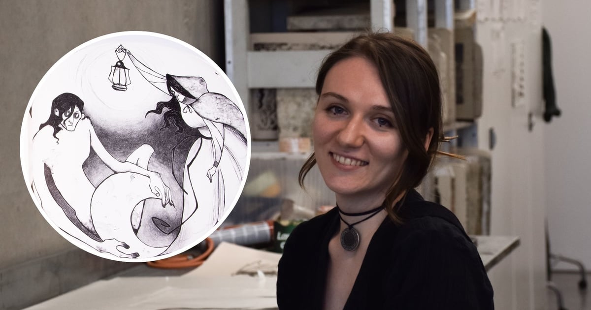 Paulina Piechaczek laureatką naboru na rezydencję do Grafikwerkstatt Studio w Dreźnie
