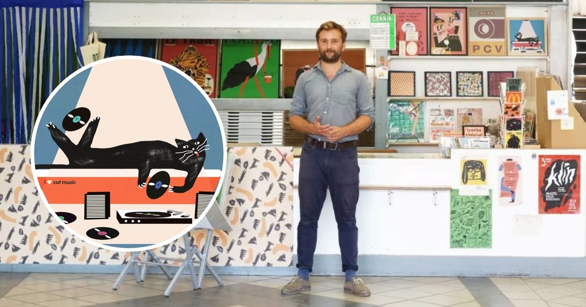 Świetny wrocławski grafik ma stoisko w DH Podwale. Organizuje spotkania i warsztaty