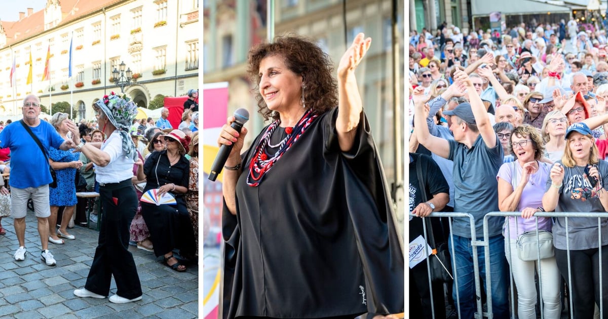 Eleni zaśpiewała na wrocławskim rynku. Słuchały jej tłumy wrocławian!