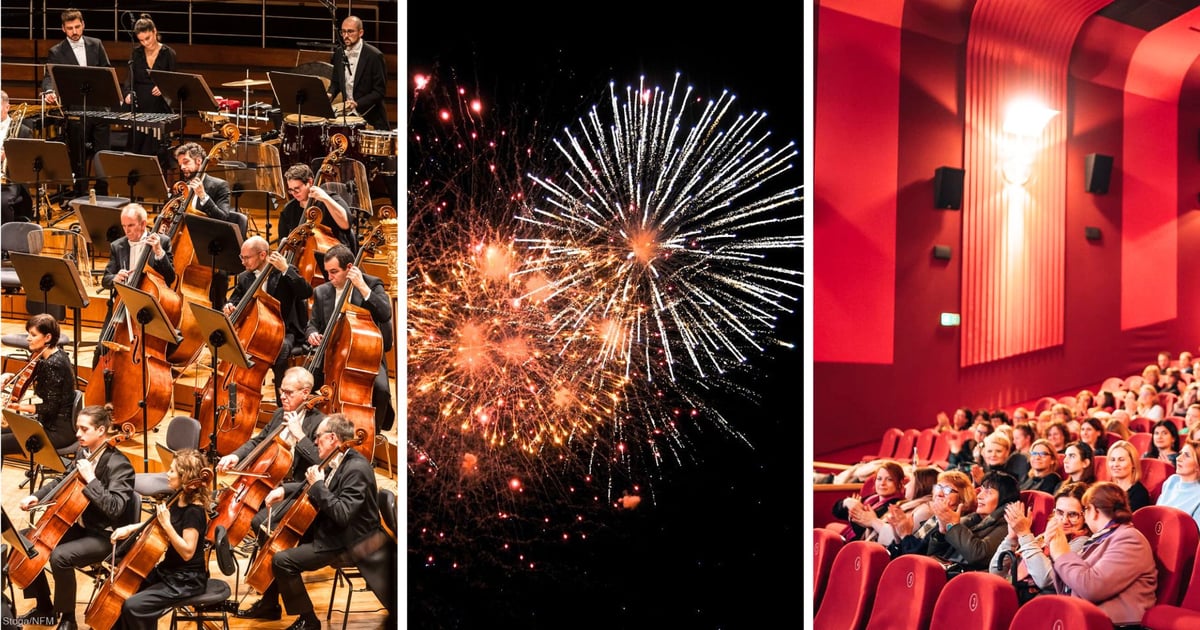 Sylwester 2025/2026 w kulturze. Są jeszcze bilety do kina, teatru i NFM [SZCZEGÓŁY]