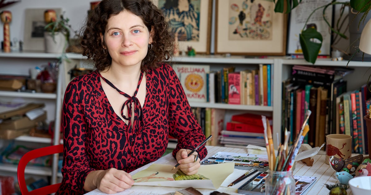 Wrocławska ilustratorka Aleksandra Czudżak i magiczne opowieści