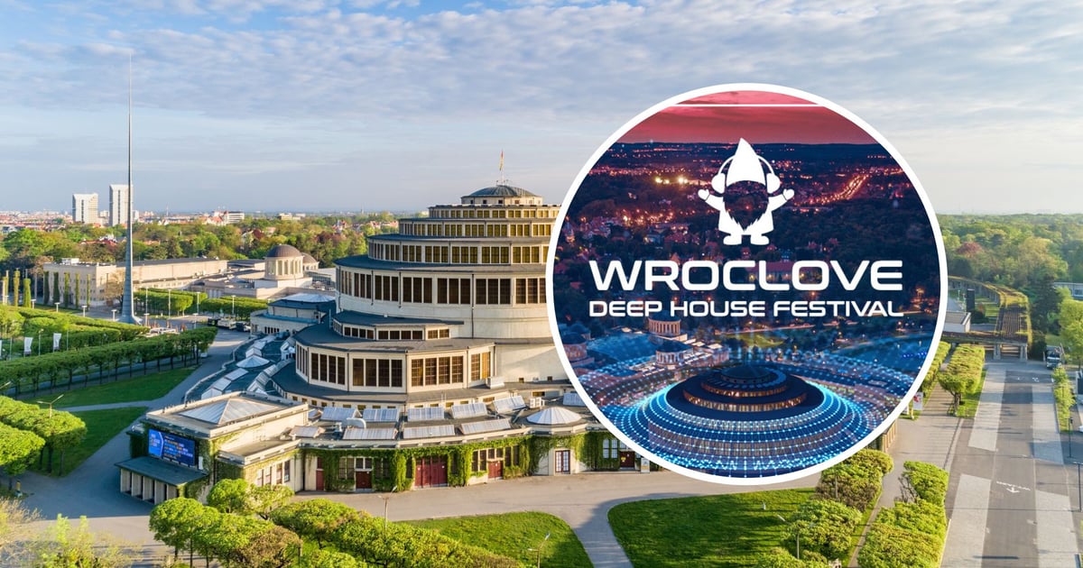 Wroclove Deep House Festival 2026 - klubowa muzyka pod Halą Stulecia