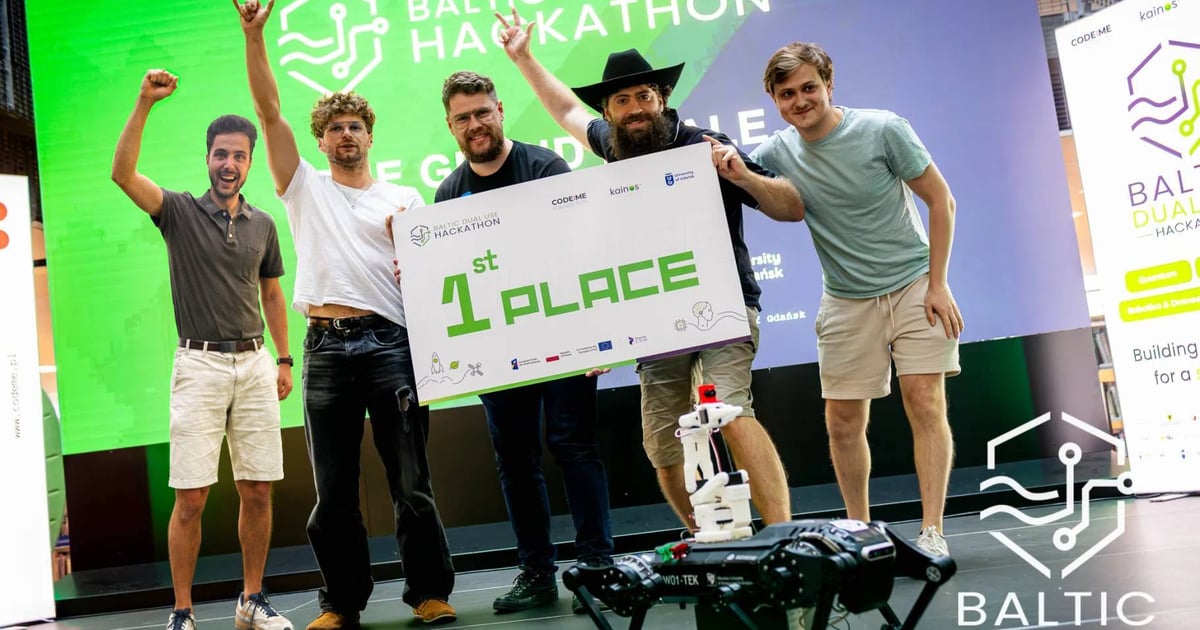 Wrocławski robopies i AI dla ratowników docenione w Gdańsku