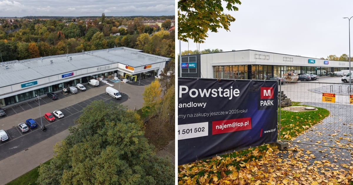 Nowy park handlowy w Leśnicy szykuje się na otwarcie [ZDJĘCIA]