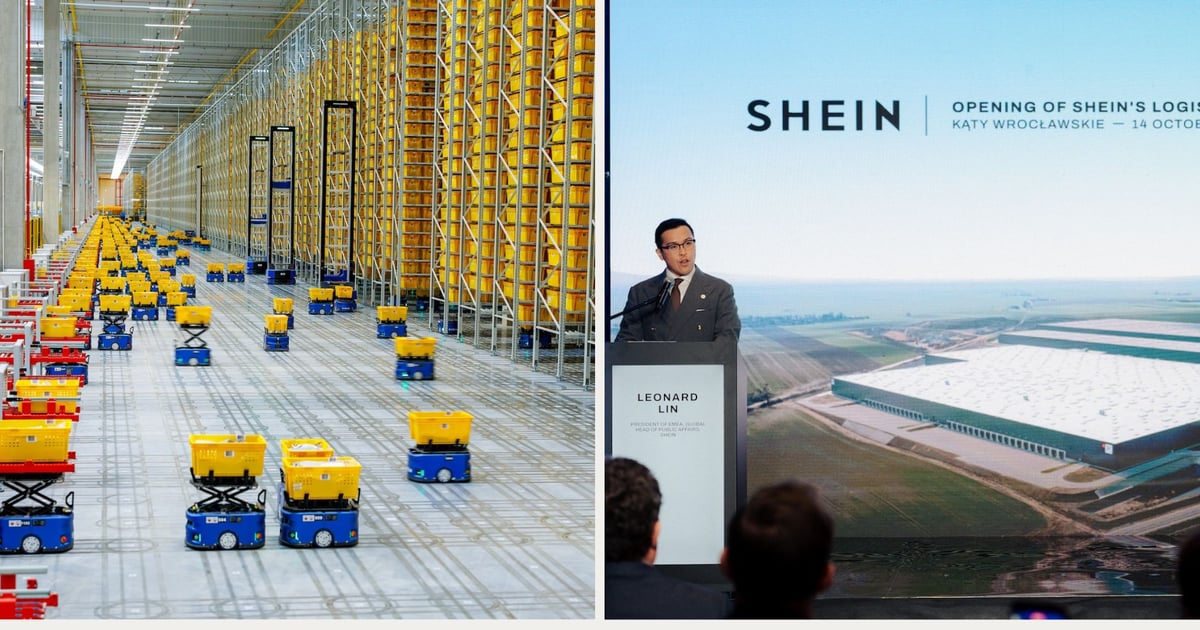 SHEIN otwiera super nowoczesny hub logistyczny pod Wrocławiem