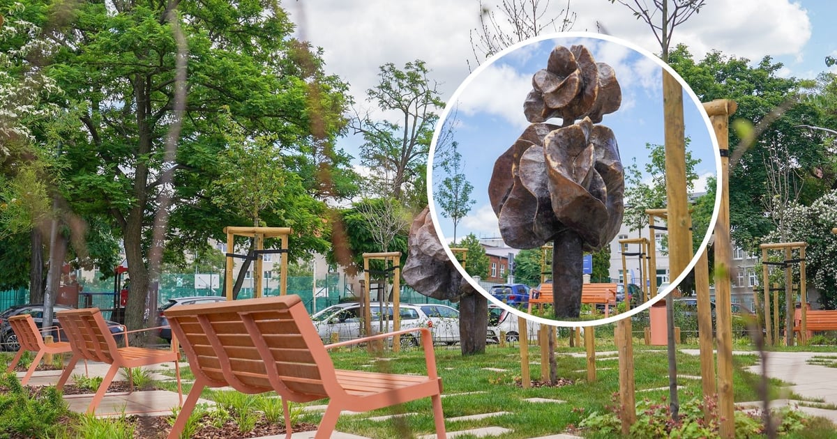 Fenomenalna metamorfoza i mamy nowy skwerek na Krzykach