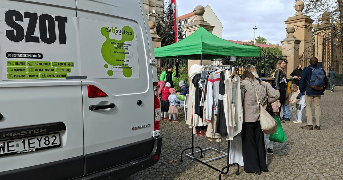 Rekordowy SZOT we Wrocławiu! Blisko 30 ton ubrań w jeden miesiąc