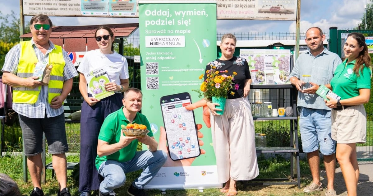 Wrocławskie ROD-y w sercu kampanii „Wrocław nie marnuje”