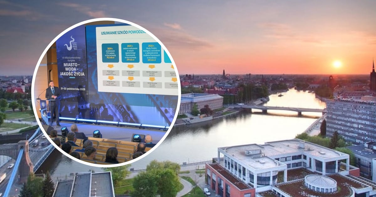 Kongres Miasto - Woda - Jakość Życia 13-14 października we Wrocławiu [PROGRAM]