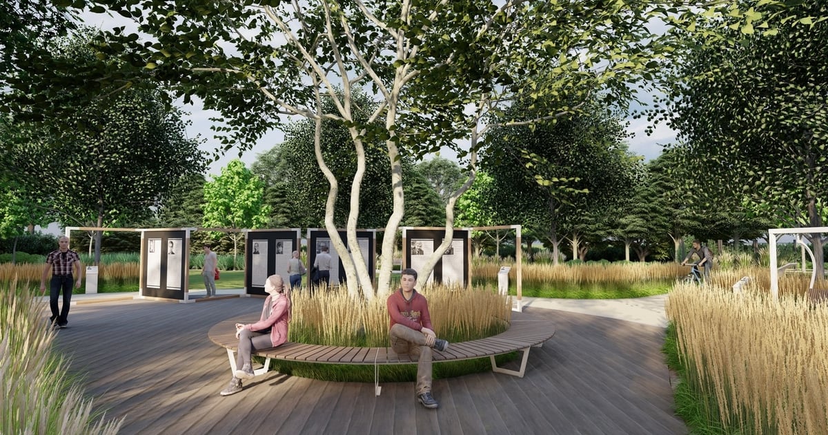 Na Złotnikach powstanie park Literacki | WIZUALIZACJE