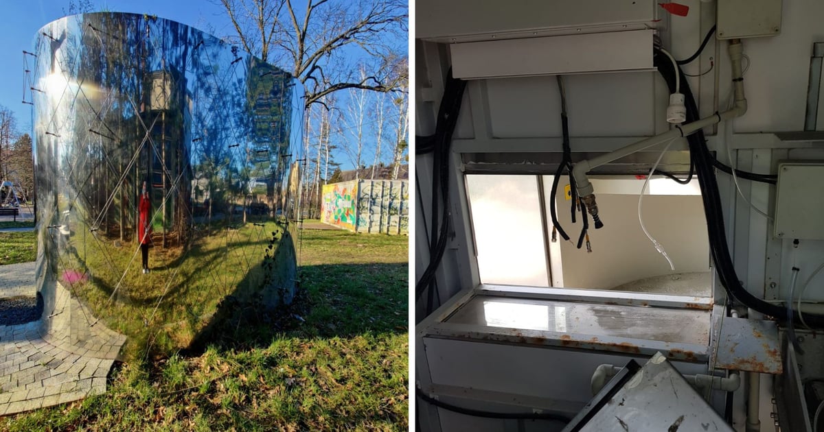 Wandale zniszczyli toaletę w parku Strachocińskim. Sprawa trafi na policję