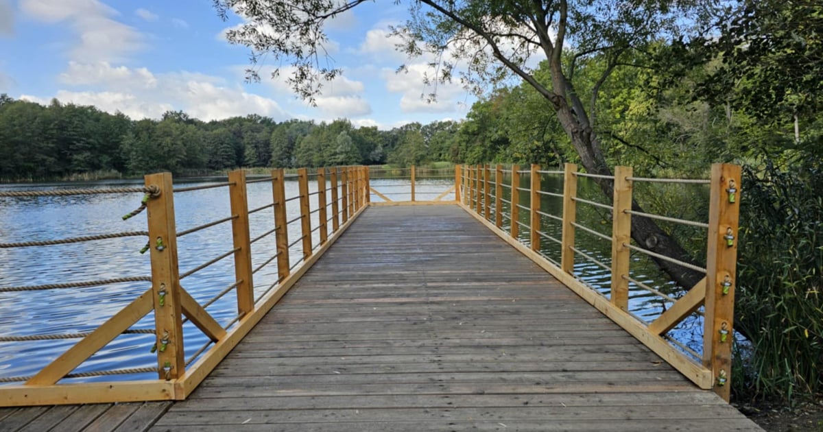 Zmiany w parku Średzkim na osiedlu Leśnica. Zobaczcie zdjęcia