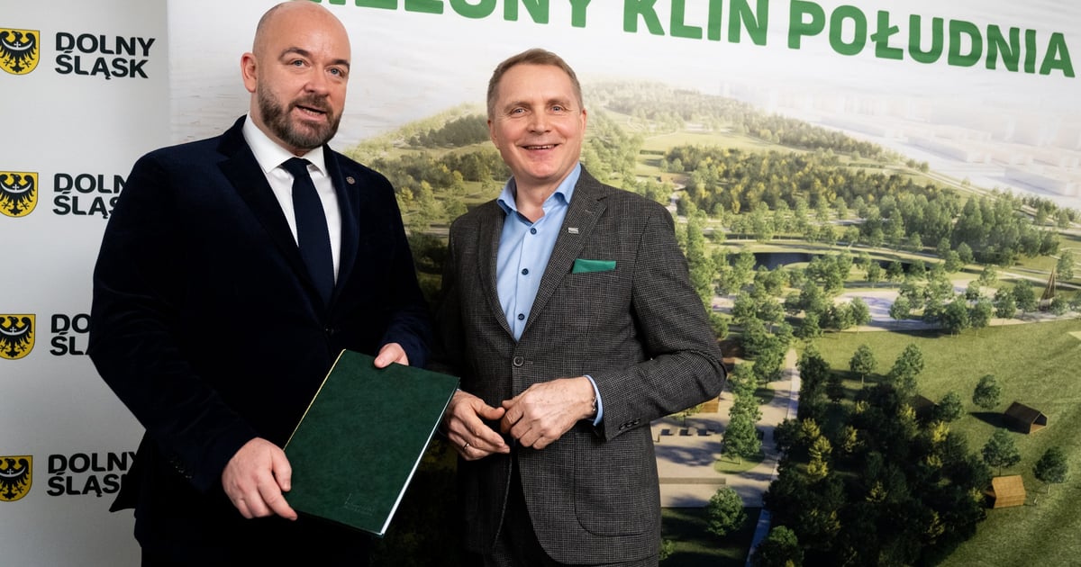 Miasto dostało 65 hektarów ziemi pod Zielony Klin Południa Wrocławia