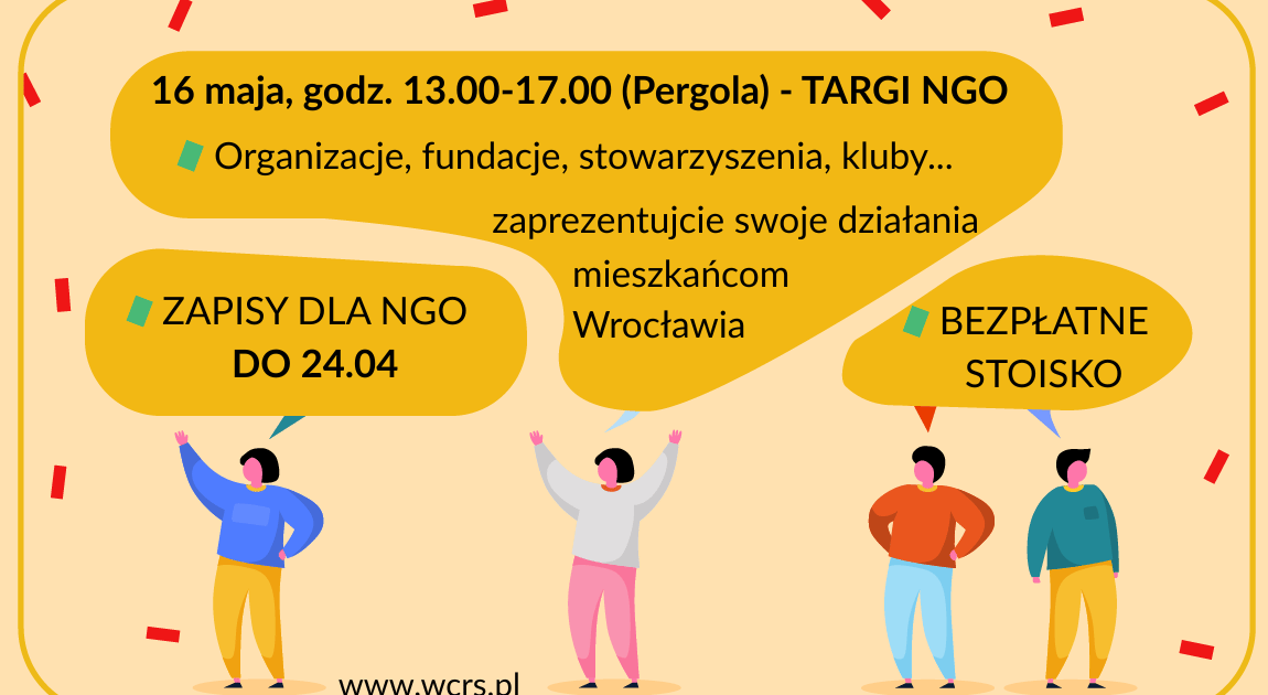 Wystaw się na wrocławskich Targach NGO!