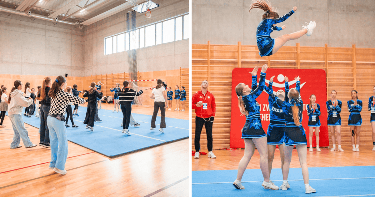 WF z cheerleaderkami. Niezwykła lekcja dla 500 wrocławskich uczniów