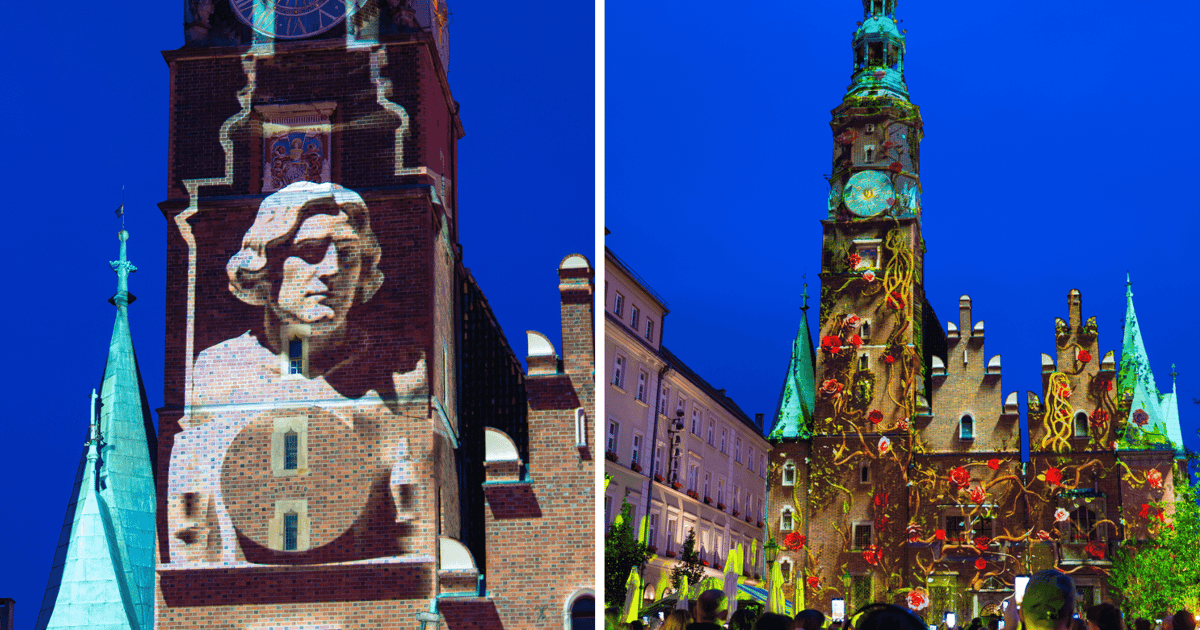 Spektakularny pokaz video mappingu we wrocławskim Rynku. W weekend powtórka