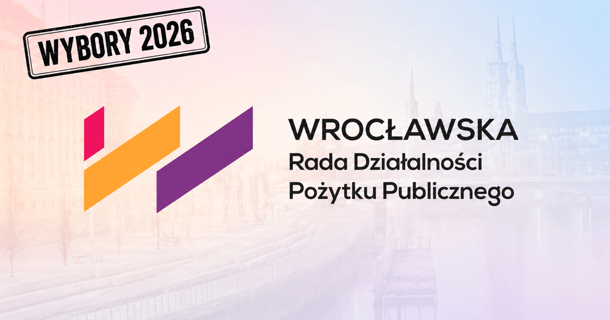 Wybory do Wrocławskiej Rady Działalności Pożytku Publicznego (zapowiedź)