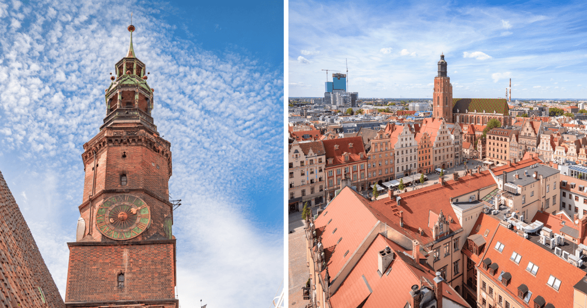 Zachwycająca panorama Wrocławia z wieży ratusza. Zobaczcie zdjęcia!