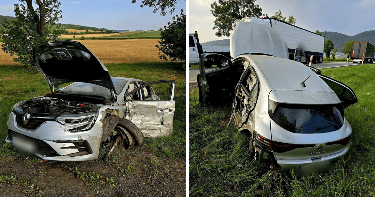 Karambol na DK8 w Bardzie. Zablokowana trasa Wrocław - Kłodzko | OBJAZD