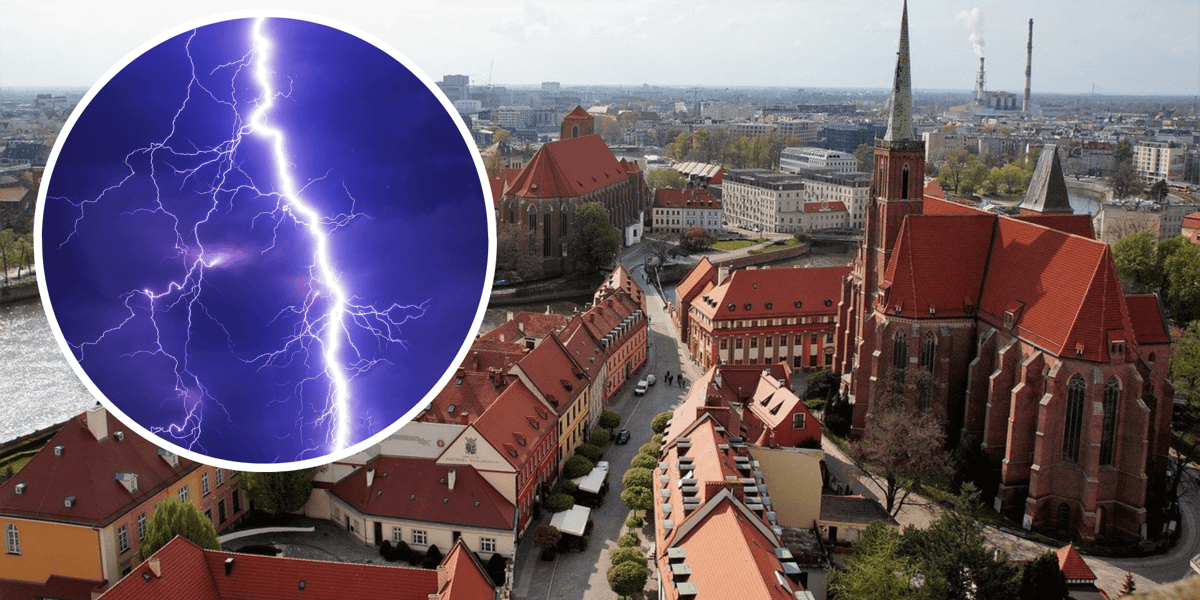 IMGW wydał ostrzeżenie dla Wrocławia: 1 sierpnia burze i nie tylko