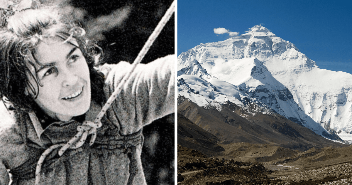 16 października 1978 roku Wanda Rutkiewicz zdobyła Mount Everest