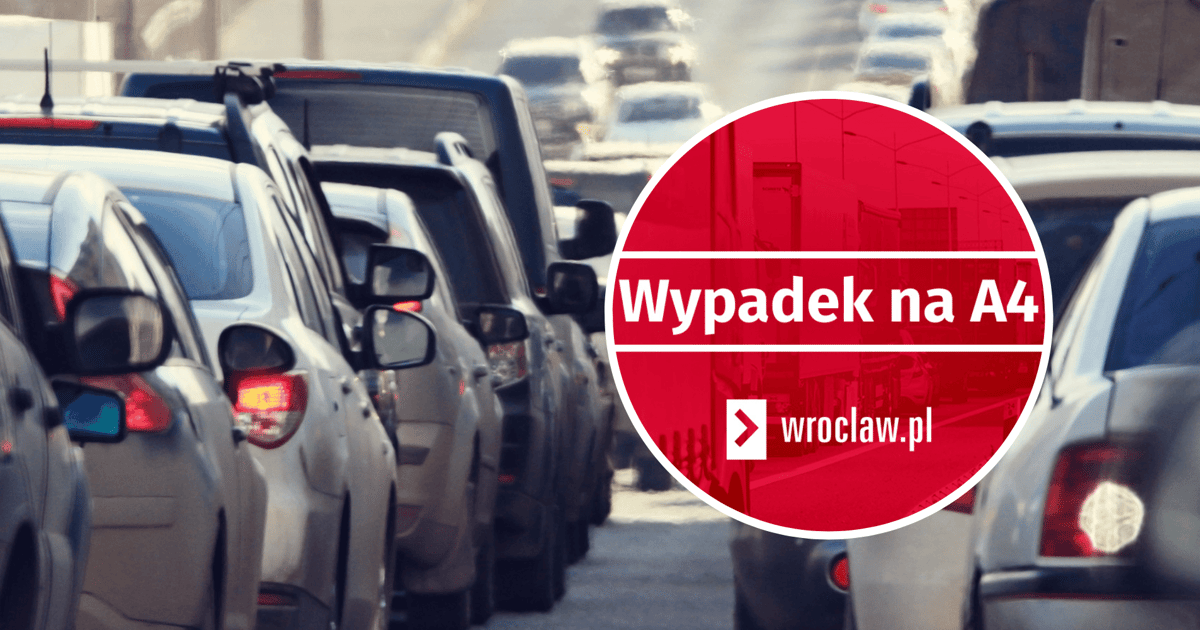 Groźny wypadek na A4 koło Wrocławia. Zderzyły się trzy tiry. Są utrudnienia