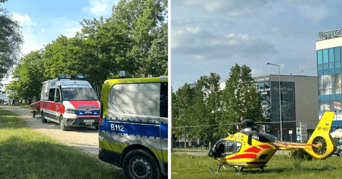 Wrzucili koleżankę do wody, dla żartu. Interweniowało WOPR