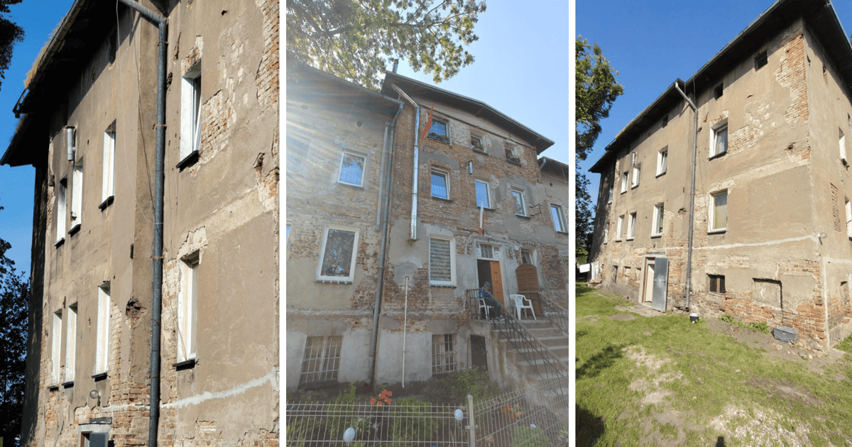 Kamienica przy Krotoszyńskiej ogrzana specjalnym tynkiem. niedługo remont