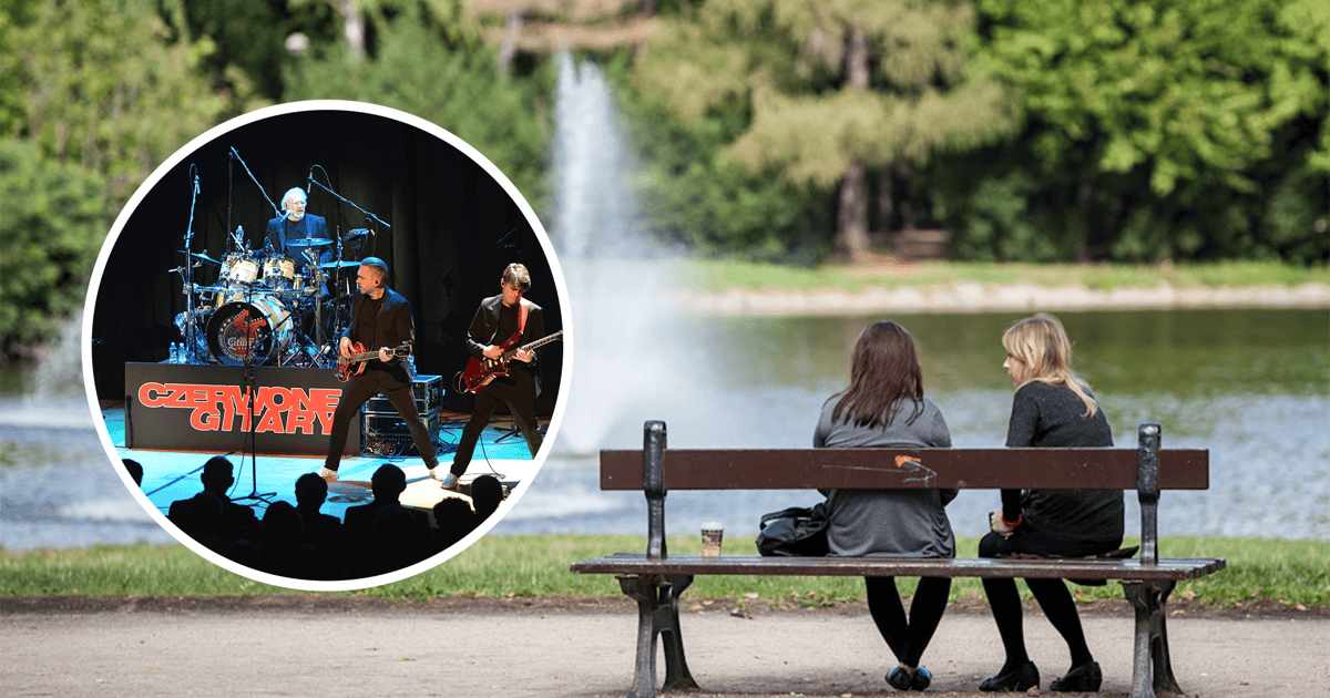 Podwieczorek na trawie z Czerwonymi Gitarami na Borku