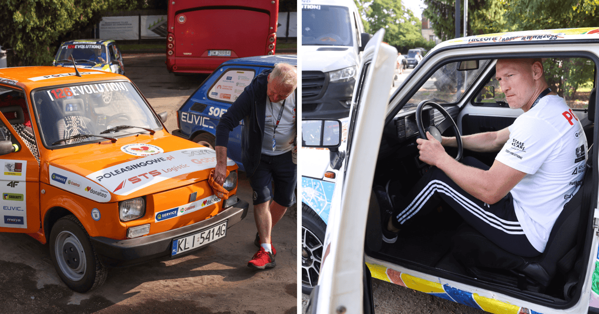 Wielka Wyprawa Maluchów dla dzieci. 100 fiatów 126p przejechało przez Wrocław