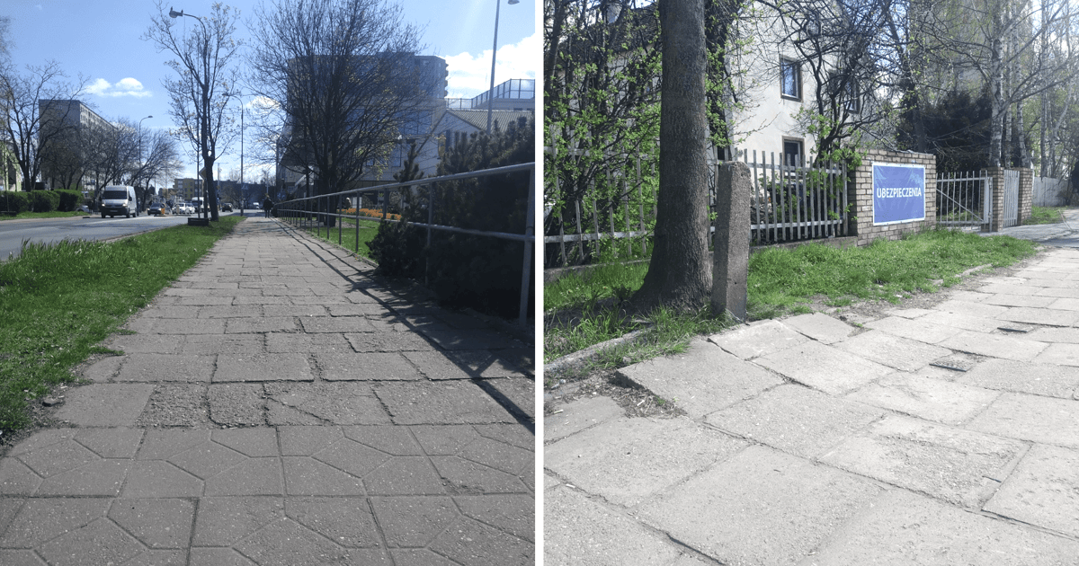 Będzie remont chodnika ważnej ulicy na Nowym Dworze