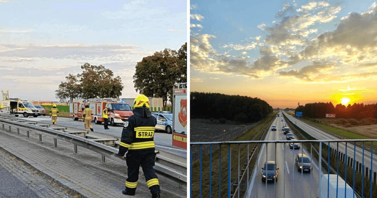Potrącenie na A4 ze skutkiem śmiertelnym. Utrudnienia w ruchu