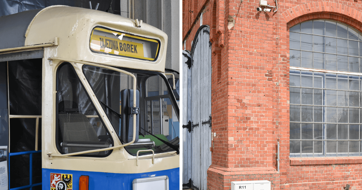 Zabytki Powstańców Śląskich: hale postojowe w zajezdni Borek
