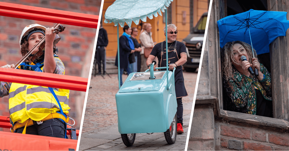Niezwykły flash mob na wrocławskim Rynku [WIDEO]