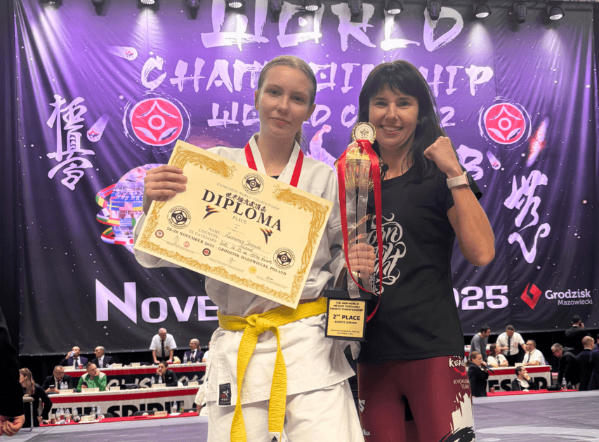 Nastoletnia karateczka z Wrocławia jest wicemistrzynią świata