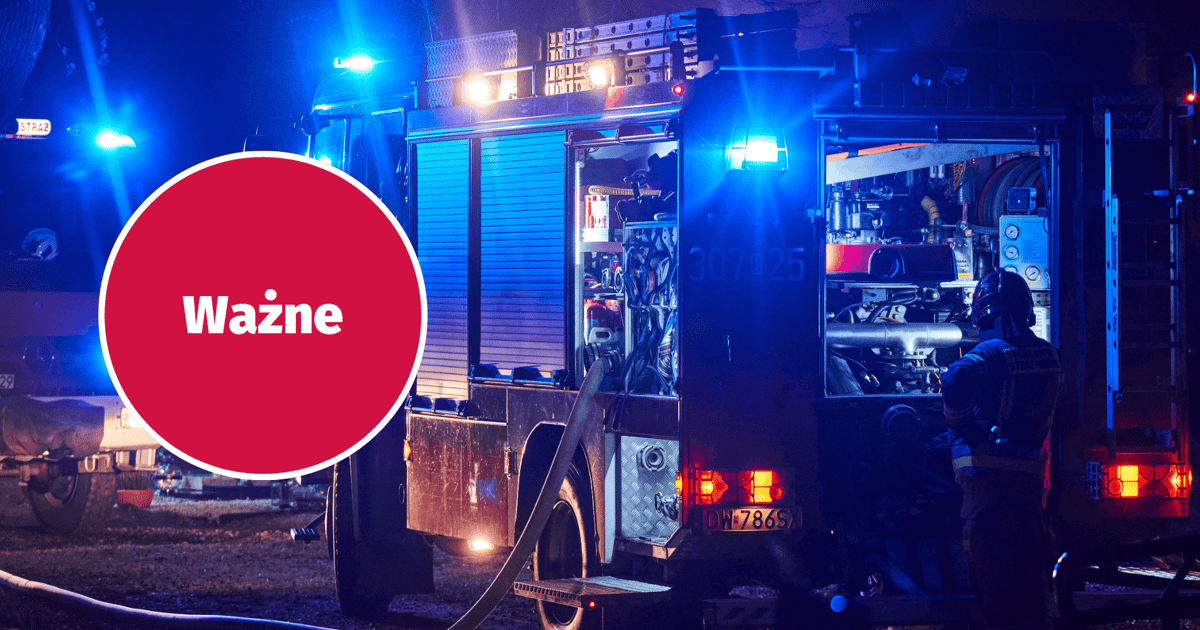 Pożar naczepy w drodze na Jakuszyce. Korek w ferie na DK5