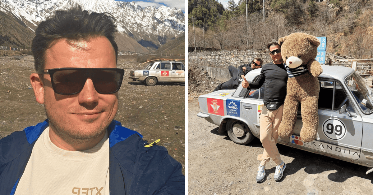 „Z Ziemi Tajskiej do Polski” – wyprawa, w której bierze udział Wrocławianin jest już w Gruzji