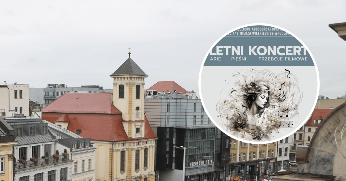 Letni koncert w kościele ewangelickim. W repertuarze filmowe szlagiery