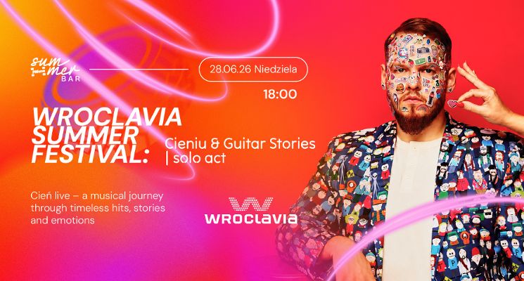 Plakat Wroclavia Summer Festival: Cieniu & Guitar Stories | solo act