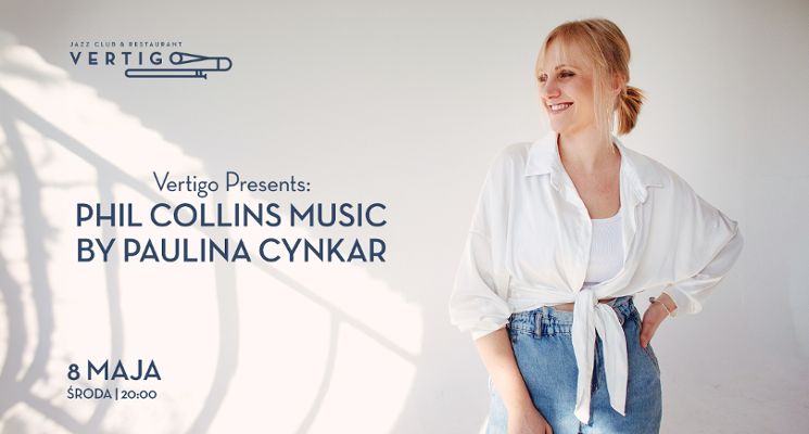 Plakat Phil Collins Music by Paulina Cynkar