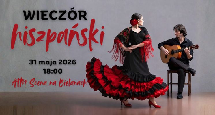 Plakat Koncert "Wieczór hiszpański"